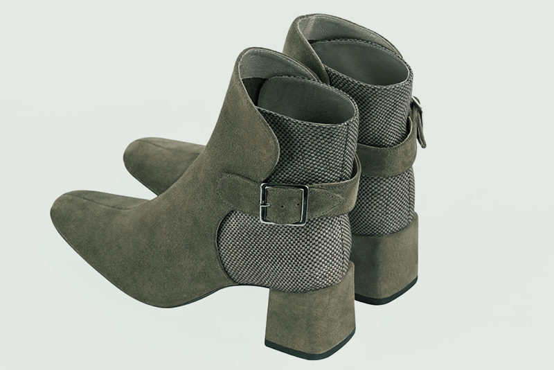 Bottines vert best sale kaki femme